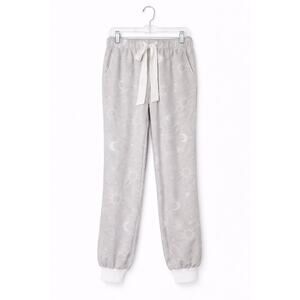 Celestial Silver Pajama Pants Womens Size XS Sun Moon Boho Hippie Cottagecore